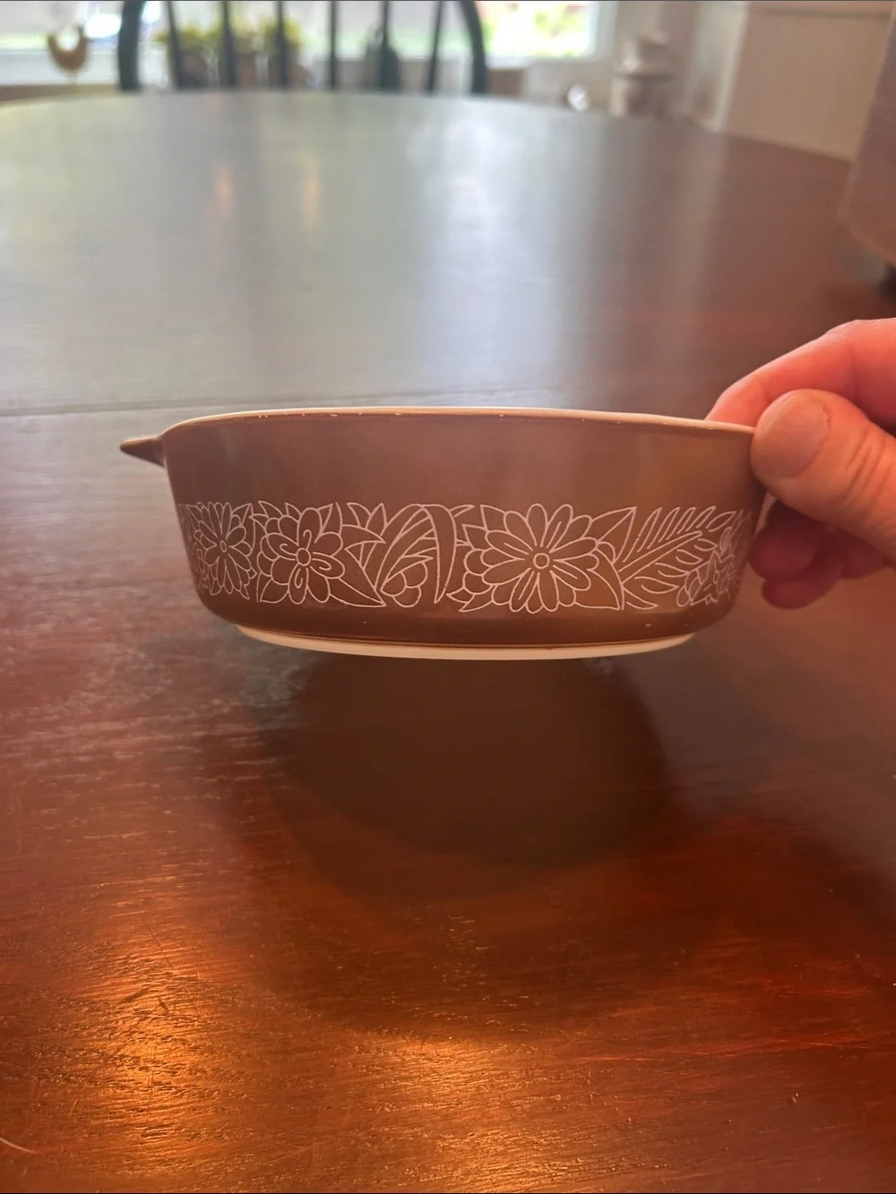 Pyrex Woodland Casserole - no lid excellent condition